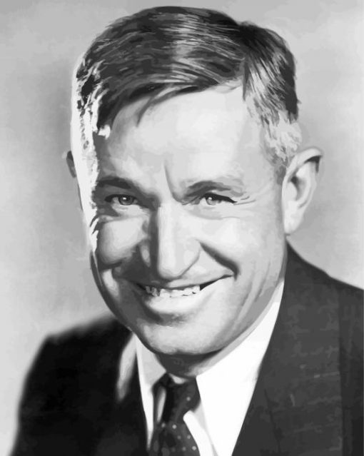 The American Actor Will Rogers Diamond Painting
