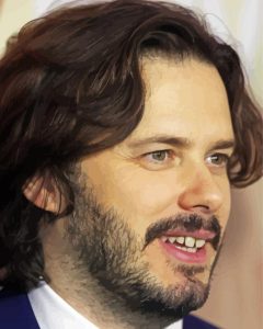 The English Filmmaker Edgar Wright Diamond Painting