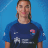 The Footballer Alex Morgan Diamond Painting