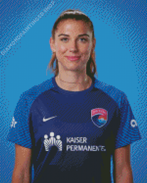 The Footballer Alex Morgan Diamond Painting