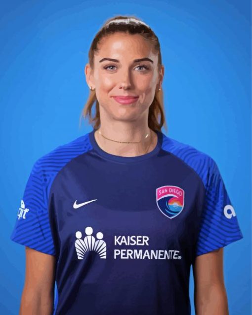 The Footballer Alex Morgan Diamond Painting