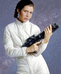 Warrior Princess Leia Star Wars Diamond Painting