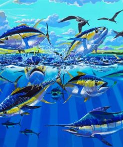 Yellowfin Tuna Diamond Painting