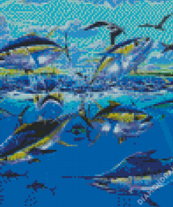 Yellowfin Tuna Diamond Paintings