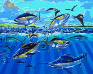 Yellowfin Tuna Diamond Painting