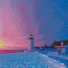 Beautiful Sunset In Pemaquid Point 5D Diamond Paintings