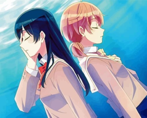 Bloom Into You Anime Poster 5D Diamond Painting