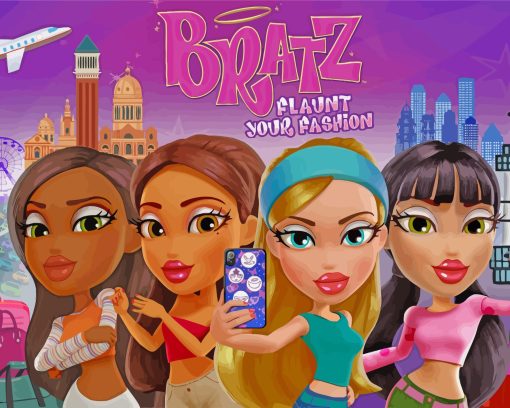 Bratz Dolls Diamond Painting