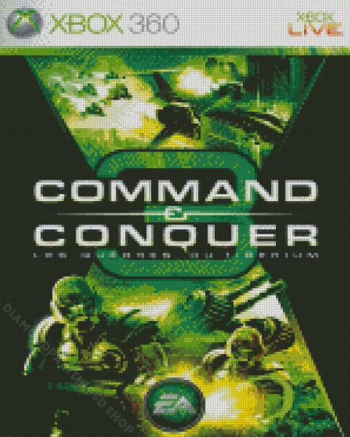 Command And Conquer Game Diamond Paintings