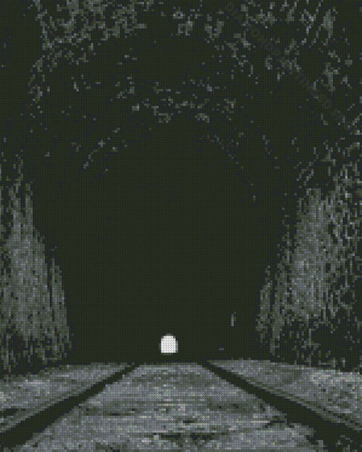 Dark To Light Railroad Diamond Paintings