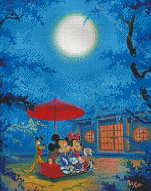 Disney Mickey And Minnie Japan 5D Diamond Paintings