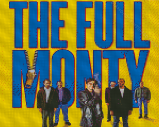 The Full Monty Film Poster 5D Diamond Paintings