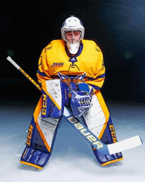 Hockey Goalie Diamond Painting