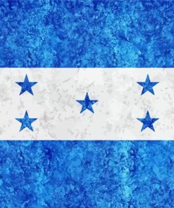 Honduras Flag 5D Diamond Painting