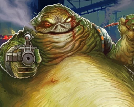 Jabba The Hutt 5D Diamond Painting