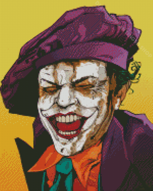 Jack Nicholson Joker Art Diamond Paintings