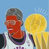 Kyle Lowry Raptors Player Art 5D Diamond Painting