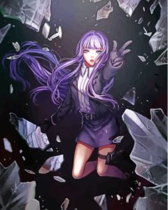 Kyoko Kirigiri Broken Glass 5D Diamond Painting