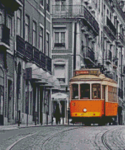 Lisbon Tram Diamond Paintings