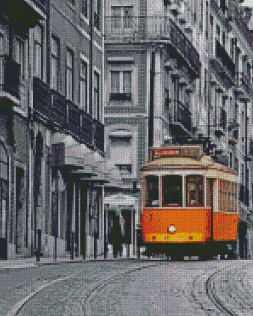 Lisbon Tram Diamond Paintings