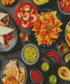 Mexican Food 5D Diamond Paintings