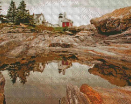 Pemaquid Point Maine 5D Diamond Paintings