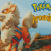 Pokemon Anime Arcanine Diamond Paintings