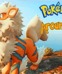 Pokemon Anime Arcanine Diamond Painting