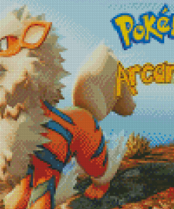 Pokemon Anime Arcanine Diamond Paintings