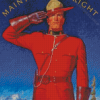 Royal Canadian Mounted Police Poster Art Diamond Paintings