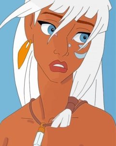 The Princess Kida 5D Diamond Painting