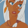 The Princess Kida 5D Diamond Paintings