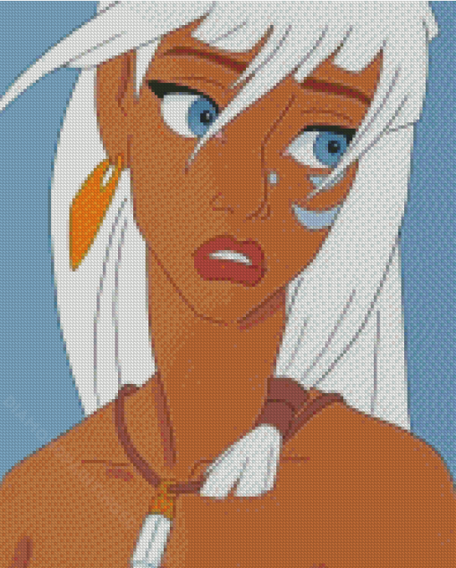 The Princess Kida 5D Diamond Paintings