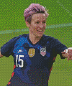 The Soccer Player Megan Rapinoe Diamond Paintings