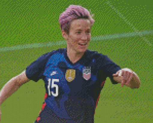 The Soccer Player Megan Rapinoe Diamond Paintings