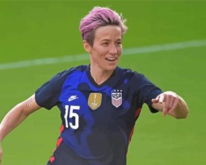 The Soccer Player Megan Rapinoe Diamond Painting