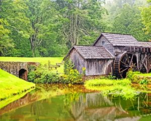 The Blue Ridge Mill Diamond Painting