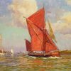 The Thames Sailing Barge 5D Diamond Painting