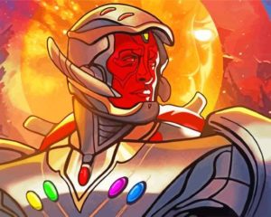 Ultron Character Art 5D Diamond Painting