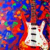 Abstract Guitar 5D Diamond Painting