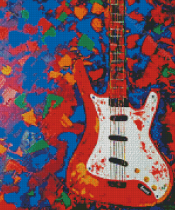 Abstract Guitar 5D Diamond Paintings