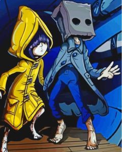 Aesthetic Little Nightmares 5D Diamond Painting