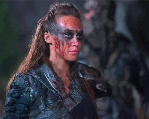 Aesthetic The 100 Lexa 5D Diamond Painting