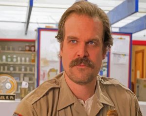 Aesthetic Stranger Things Hopper 5D Diamond Painting