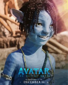 Baby Kiri Avatar Poster Diamond Painting