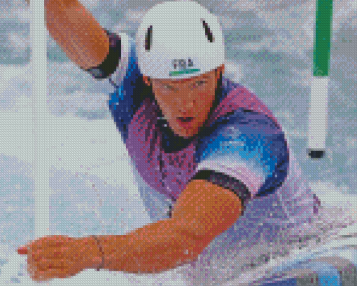 Canoe Slalom Diamond Paintings