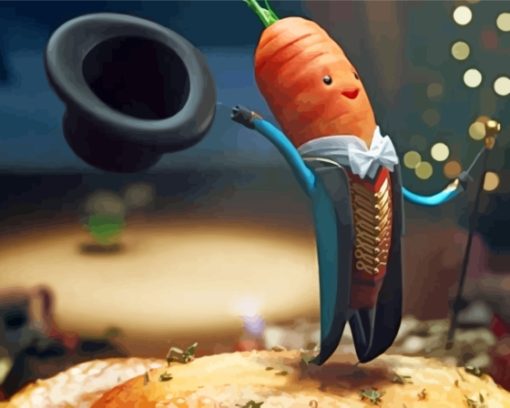 Kevin The Carrot 5D Diamond Painting