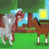 Minecraft Horses 5D Diamond Painting