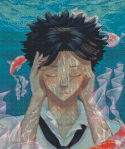 A Silent Voice Characters Diamond Paintings