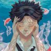 A Silent Voice Characters Diamond Painting